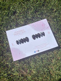 Black & Silver Set - 10 Nails Only